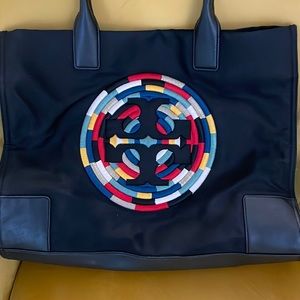 Tory Burch Black Tote. No major wear signs.
